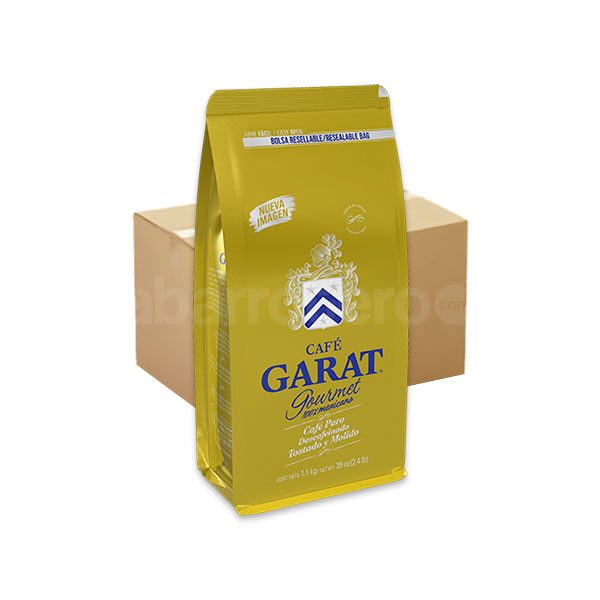 Cafe GARAT molido descafeinado 1KG.