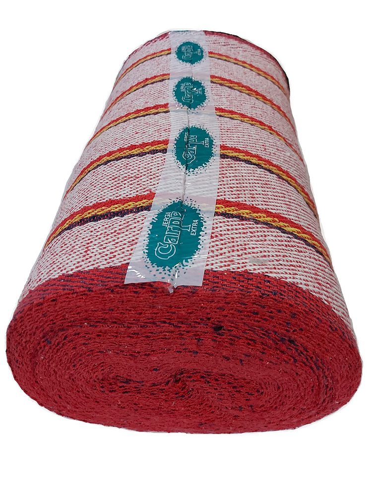 Jerga popular carpe color roja