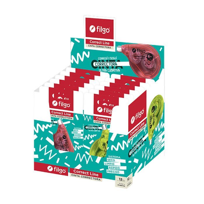 Corrector en cinta dry line  caja con 6