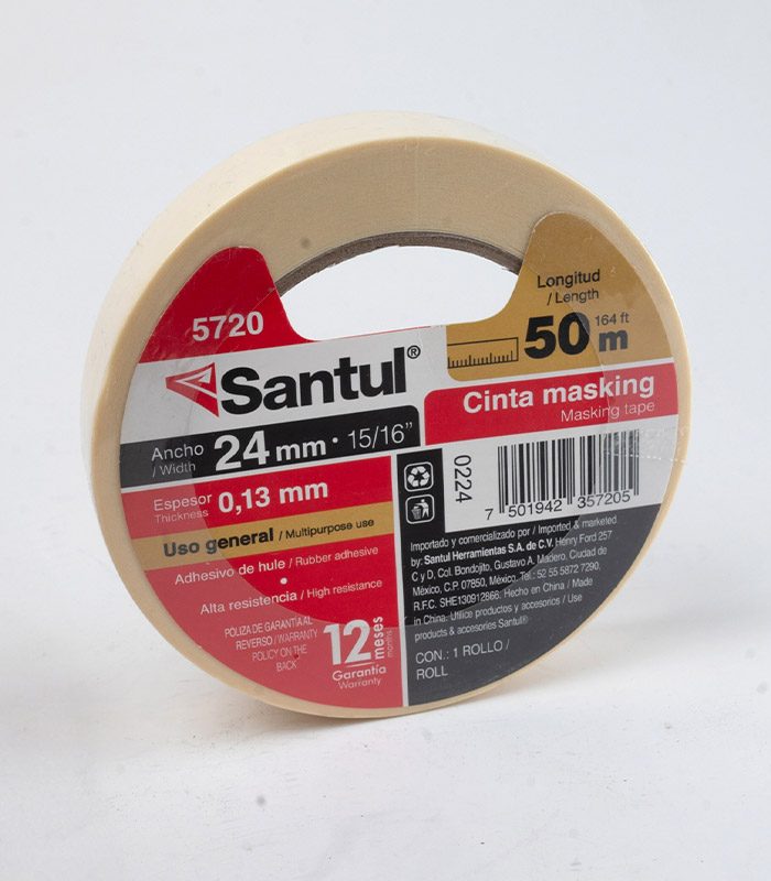 Masking tape SANTUL 24MM X 50M.