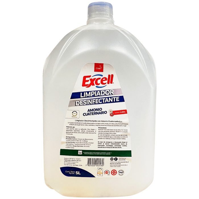 Desinfectante para superficies de 5 Lt.