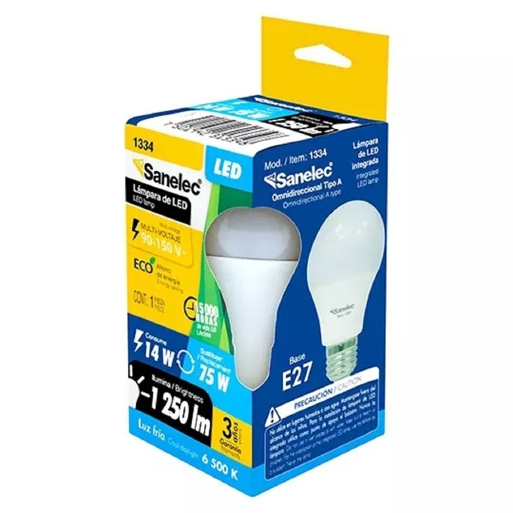 Foco led santul 14 w luz fría santul
