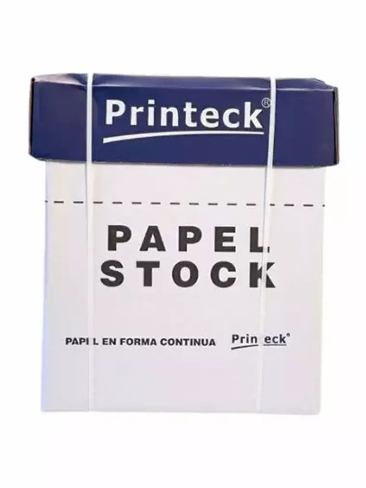 Caja de papel stock Printeck de 9.5" x 1