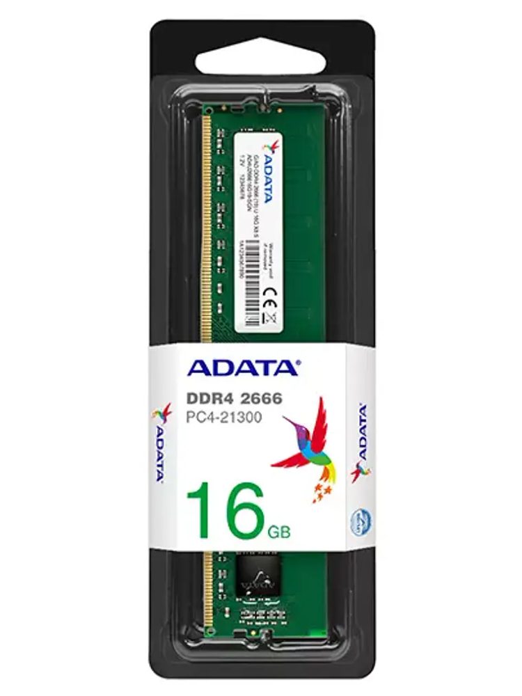 LM-Memoria RAM Adata DDR4, 2666MHz, 16GB