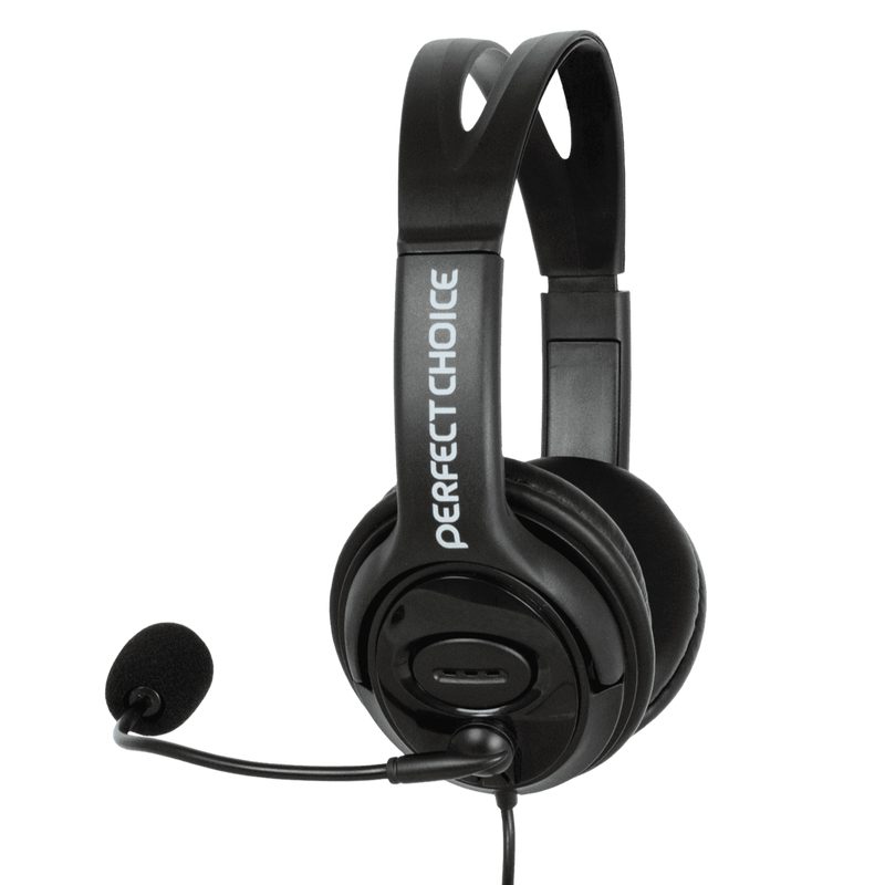 Diadema Bt Mono con Microfono Flexible Perfect Choice Negro
