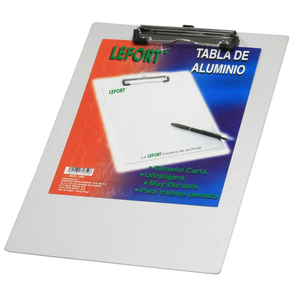 Tabla fibracel Lefort con clip metálicot