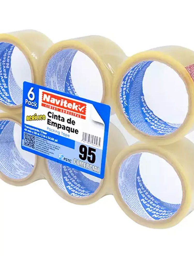 Cinta de empaque uso 95 Navitek transpar