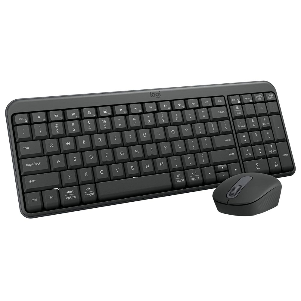 Teclado y Mouse Logitech MK250 Compacto Bluetooth (español) Blanco