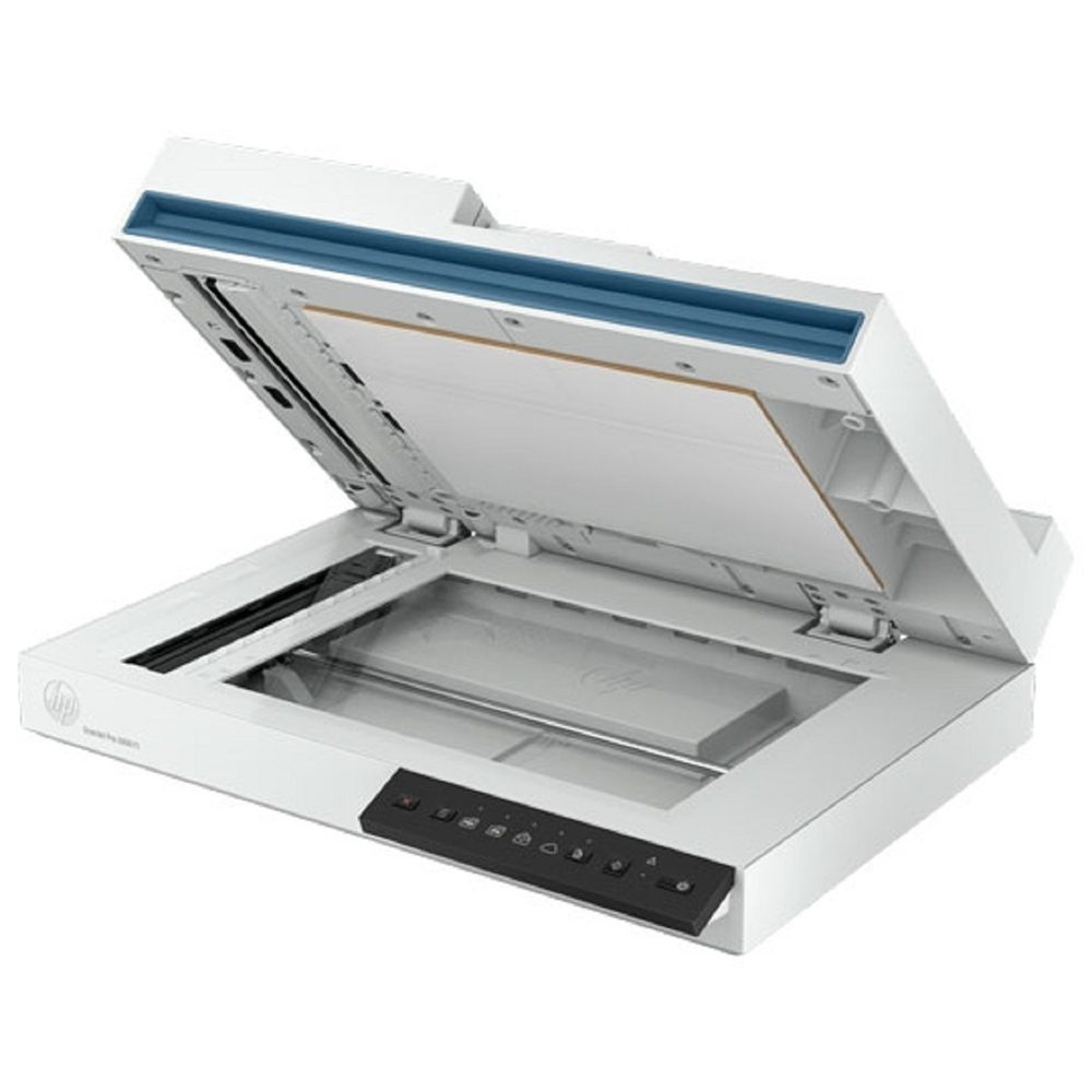 Escáner HP de cama plana y ADF, ScanJet