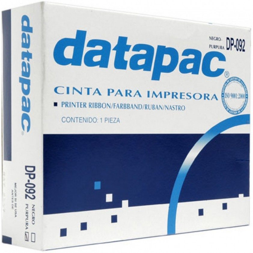 Cinta Datapac Negra para impresora Okida