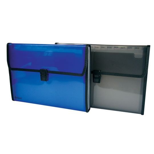 Archivo expandible Oxford carta colores