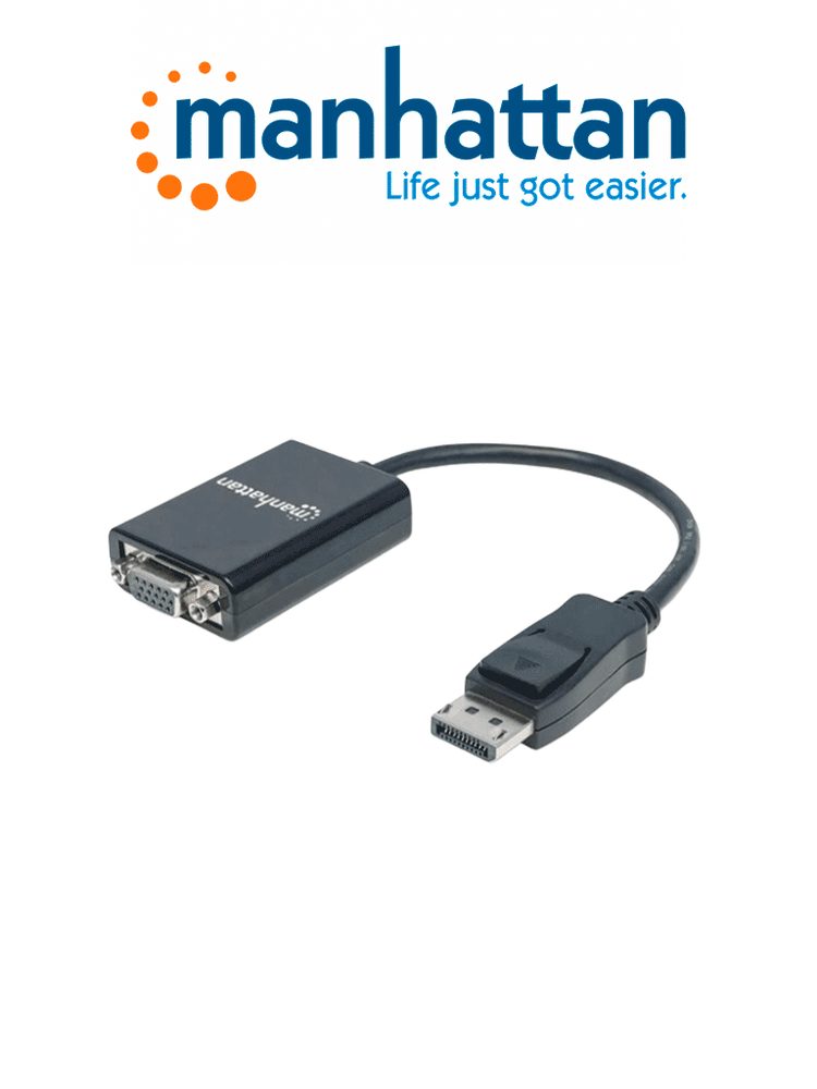 Adaptador Manhattan displayport m a VGA