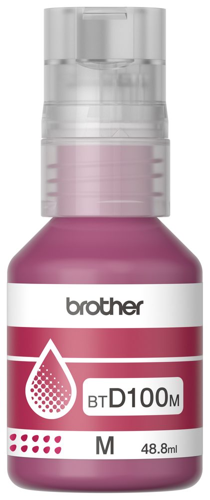 Botella de tinta Brother BTD100M de la s