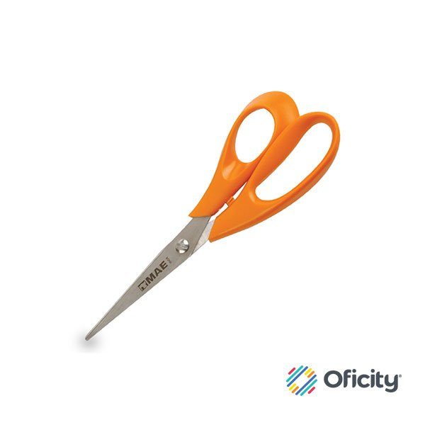 Tijera oficina MAE con GRIP 7 pulgadas