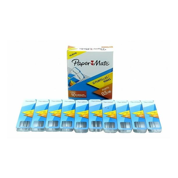 Puntillas de grafito Paper mate 0.5 mm c