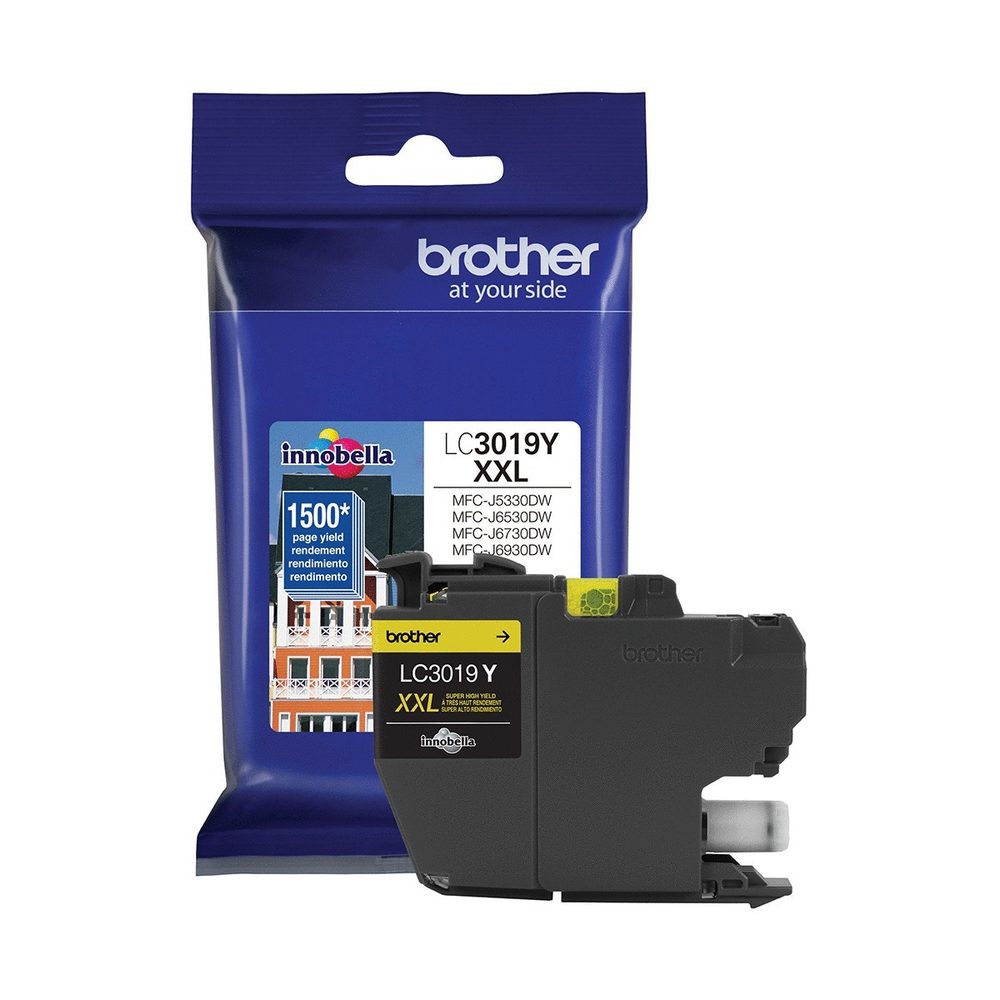 Cartucho Brother de tinta amarillo LC301