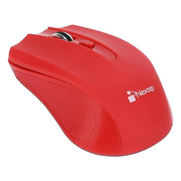 MOUSE INALAMBRICO NEXTEP ROJO 1600 DPI