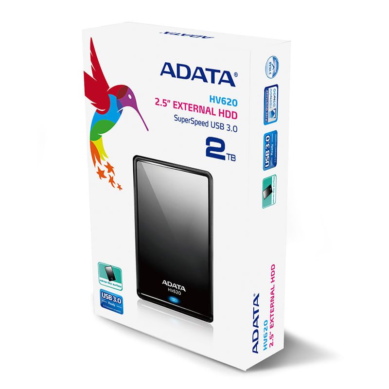 Disco Duro Externo Hv620 2 TB, 2.5 USB 3