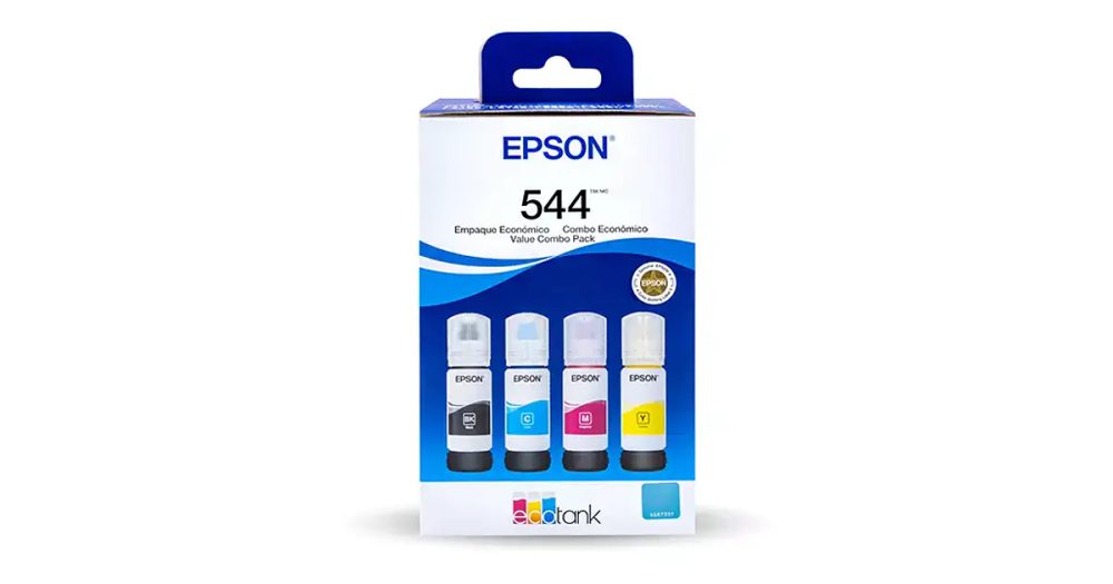 Kit tintas de color Epson T544 4 pzas.