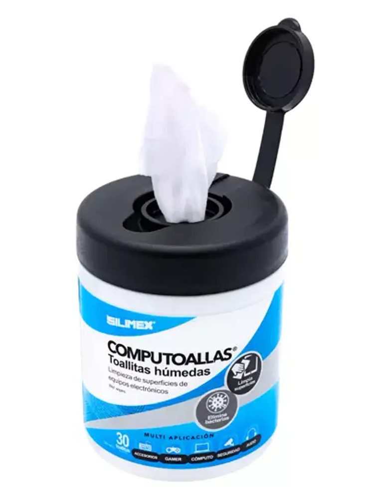 TOALLITAS HÚMEDAS LIMPIADORAS (30PZAS)