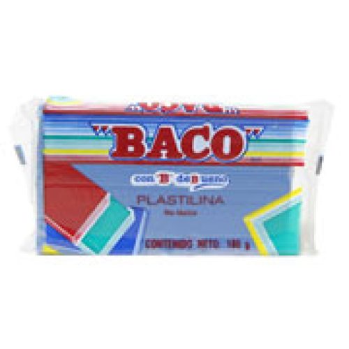 Marqueta de plastilina BACO color azul 1