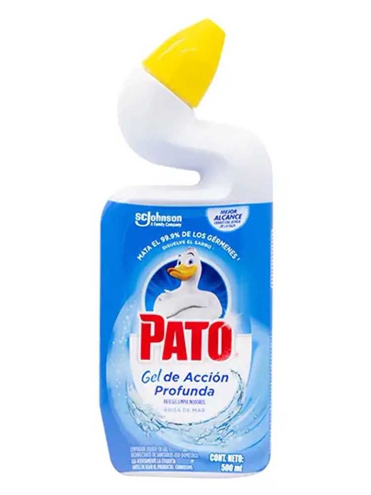 Limpiador Pato purific azul liquido para