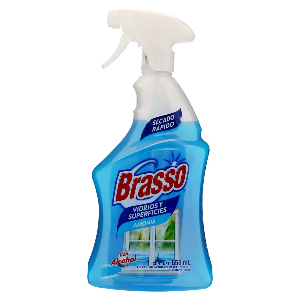 Limpiador de vidrios Brasso 650 ml.