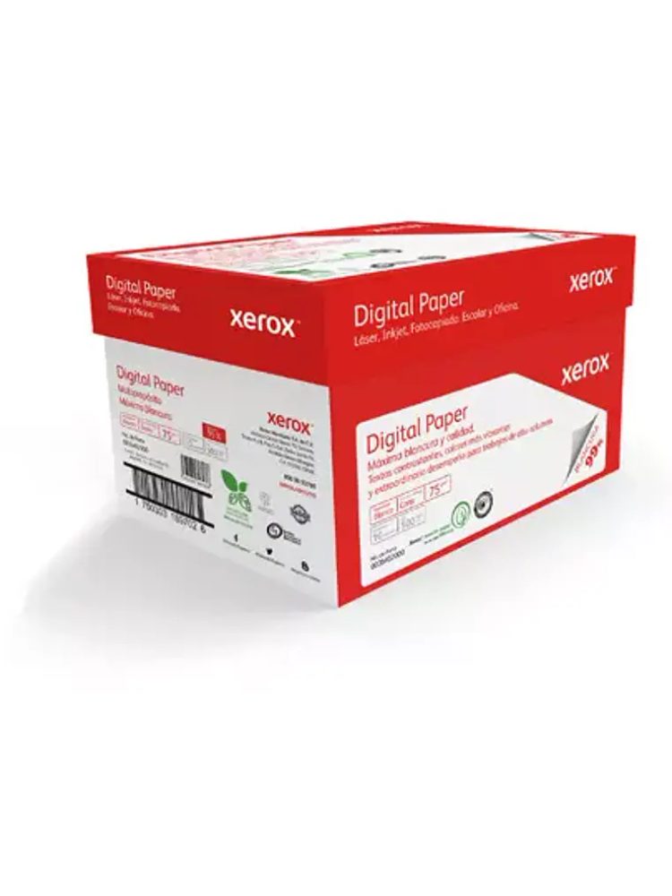 Caja de papel bond Rojo Xerox tamaño car