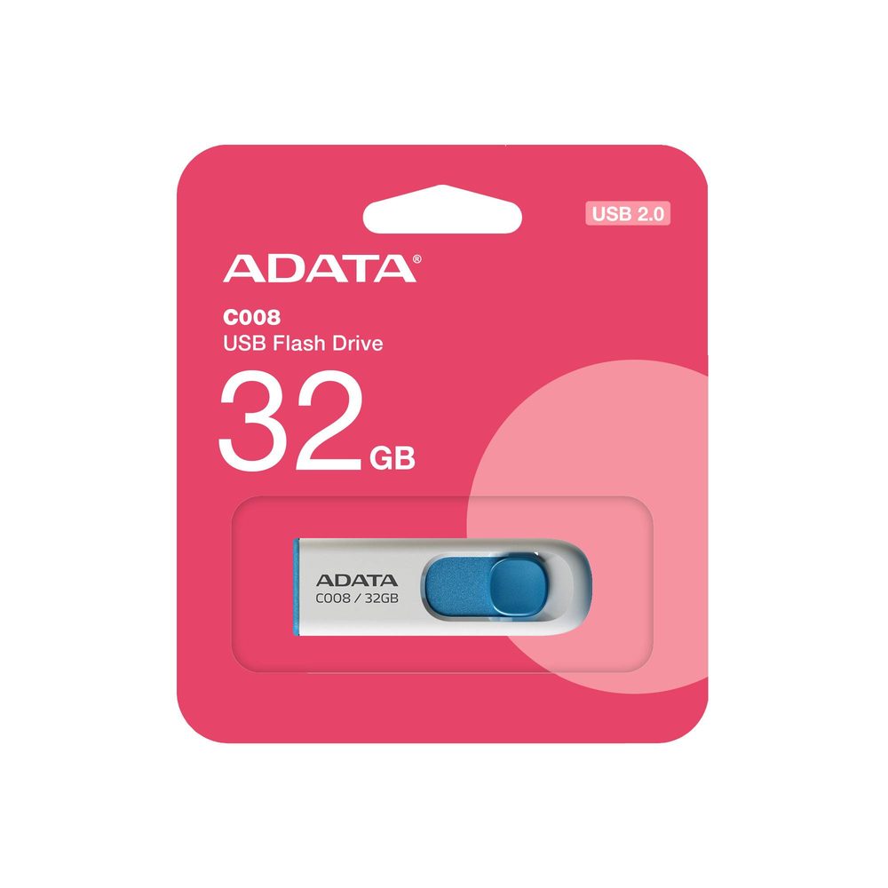 Memoria Flash Adata C008 32GB USB 2.0 Bl