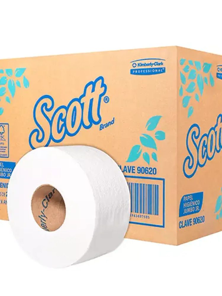 Papel Higiénico blanco Scott, caja c/6 b