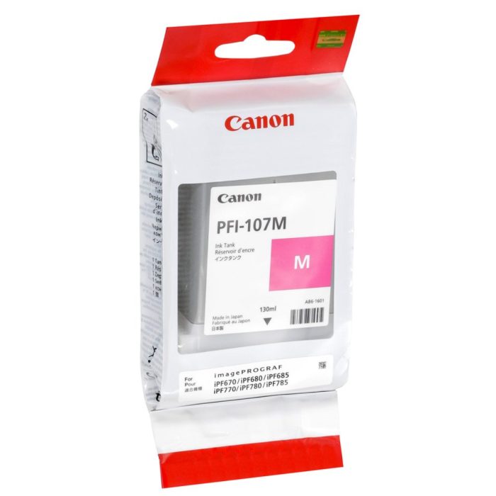 Tanque de tinta Canon PFI-107 magenta
