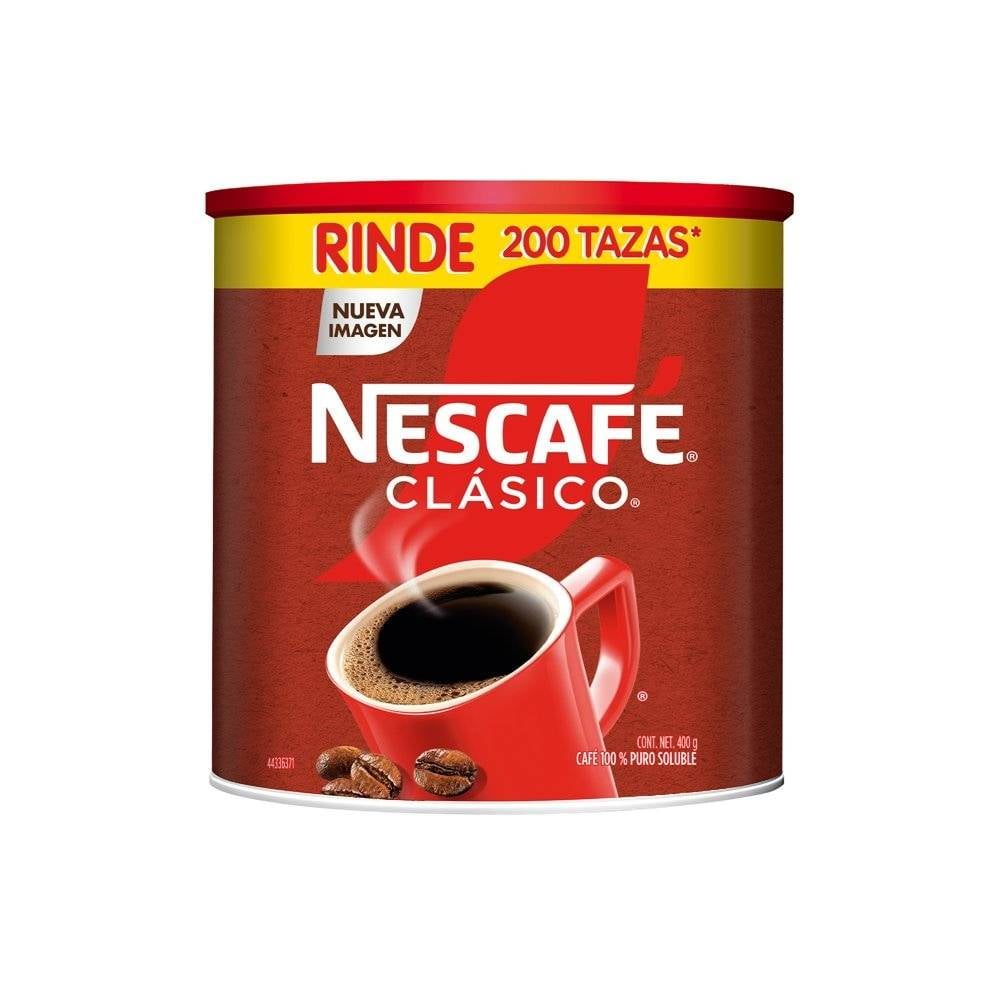 Café soluble NESCAFE clásico en bote de