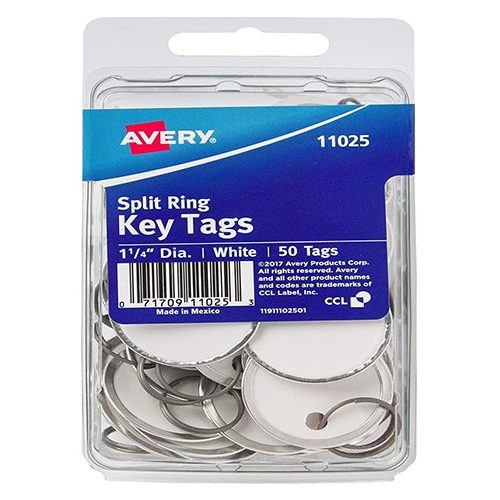 Identificador de llaves AVERY color blan