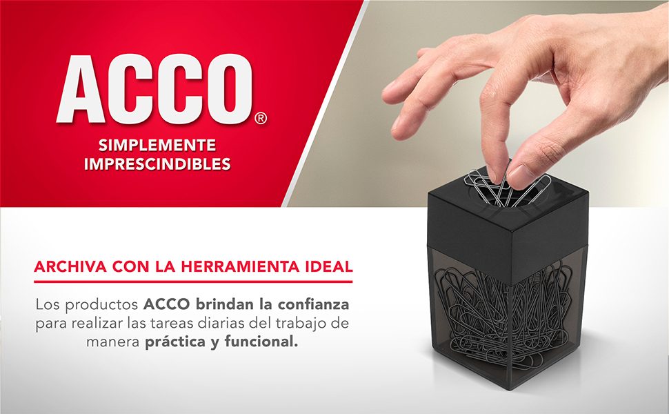 PortaClips magnético ACCO capacidad hast