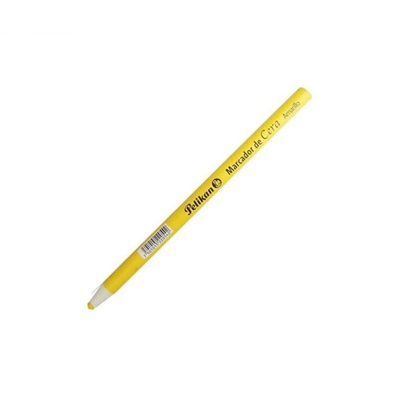 Marcador de cera Pelikan color amarillo