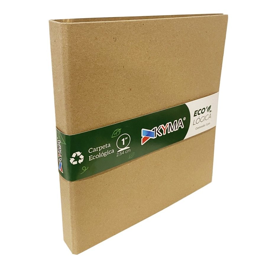 Carpeta KYMA Kraft carta de 1 pulgada he