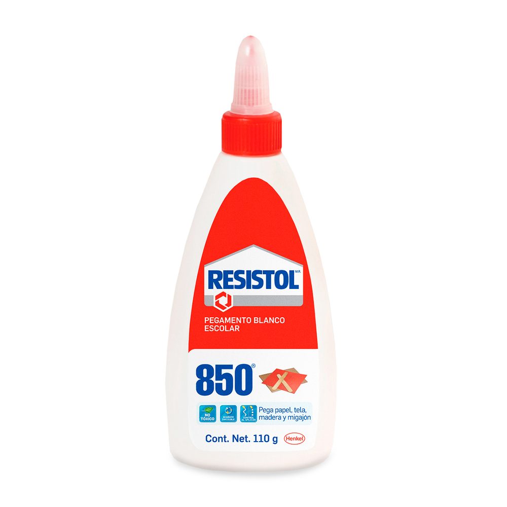 Pegamento blanco escolar Resistol 850 de