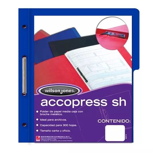 Carpeta pressboard Accopress ACCO carta