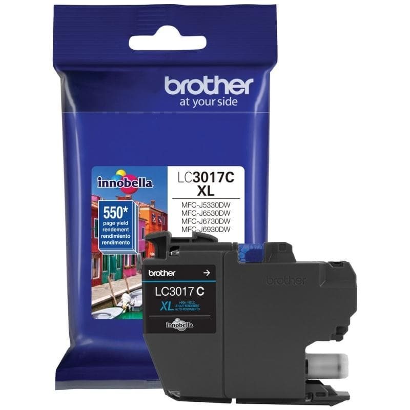Cartucho brother de tinta cian LC3017C