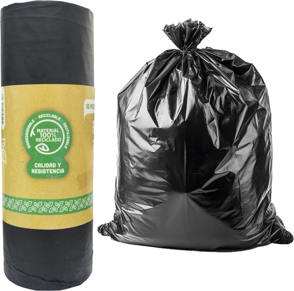 Bolsas para basura polietileno, (90 x 12