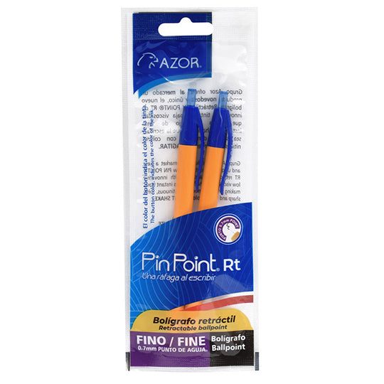 Bolígrafo fino retráctil Pin Point 0.7 m