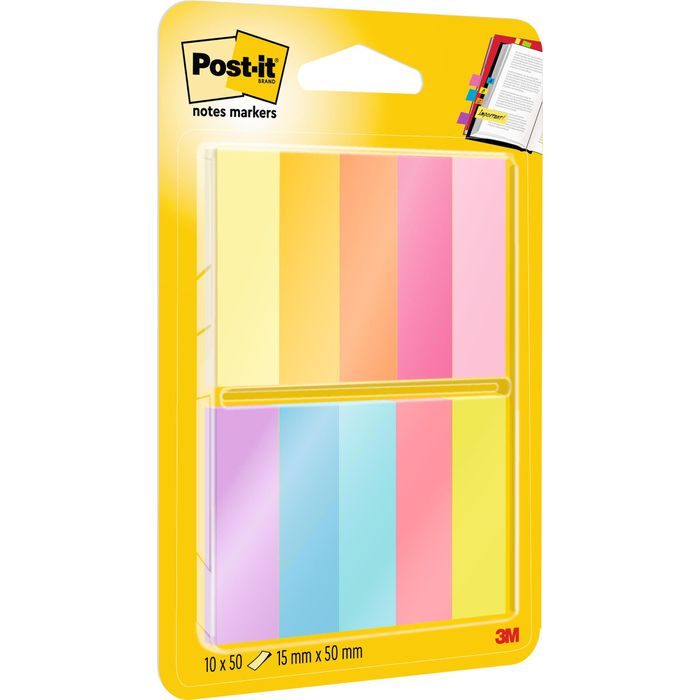 Señaladores Mod 670-10ab Post-it 10 colo
