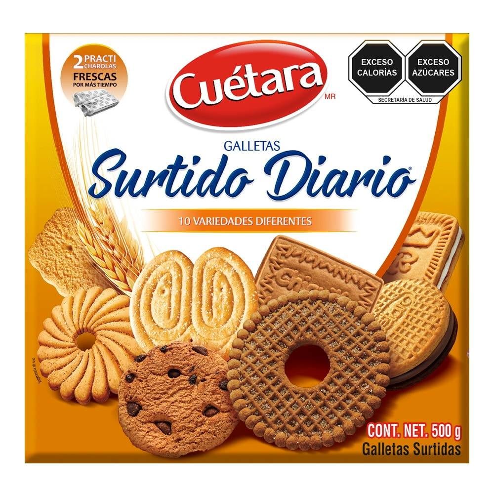 Galletas Cuétara surtido diario 500 gr.