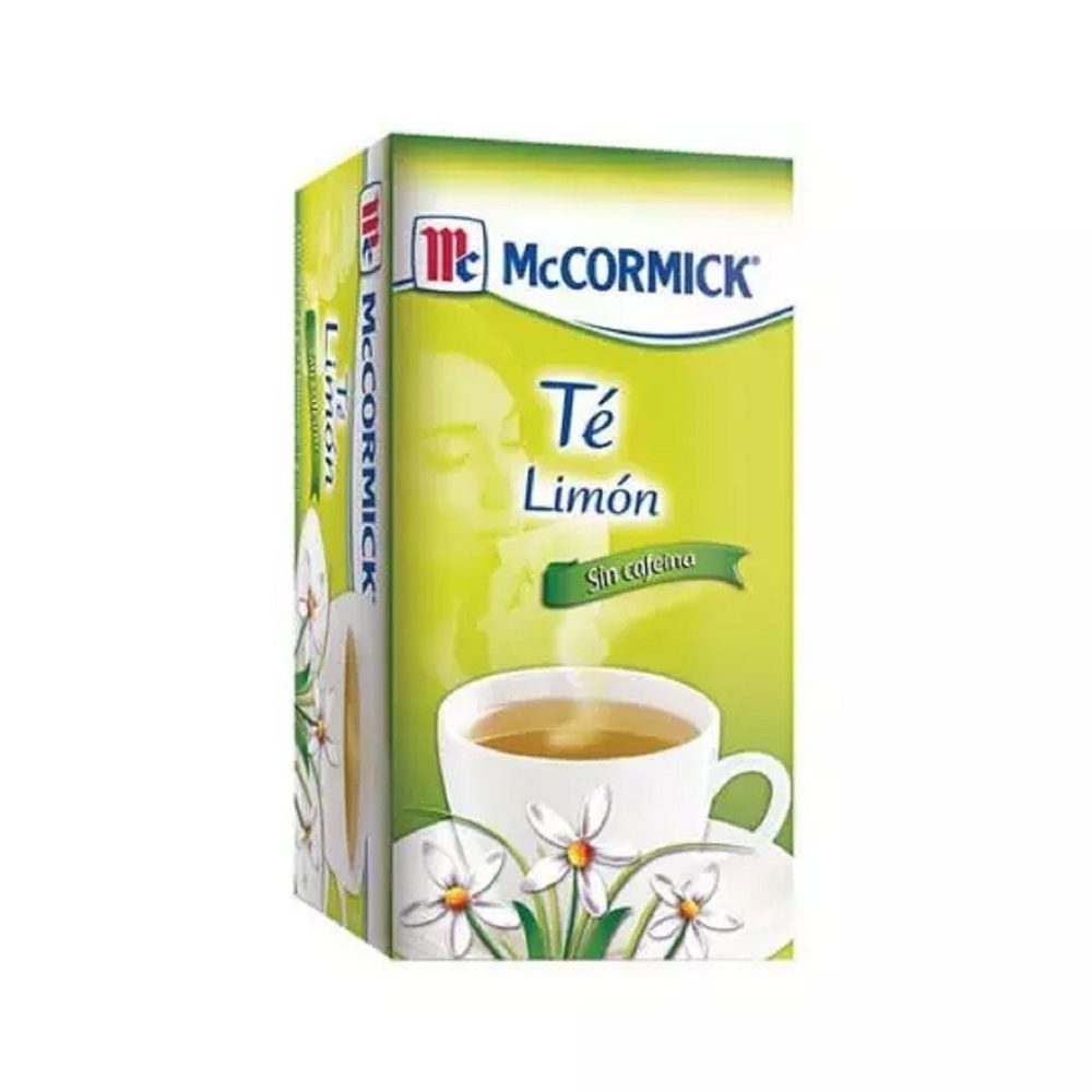 Té limón McCormick caja con 25 sobres