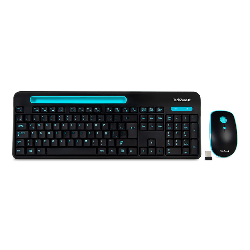 KIT TECLADO Y MOUSE ESTÁNDAR TECHZONE.