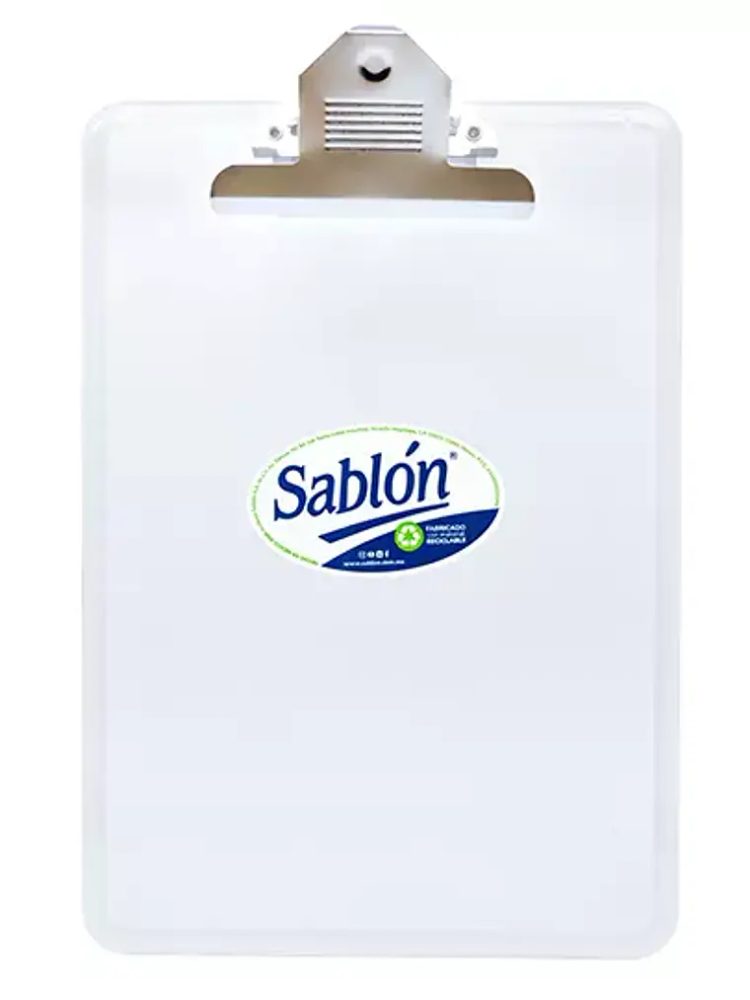 Tabla de plástico Sablón con I-Clip metá