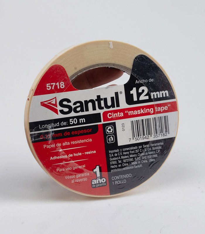 Masking tape SANTUL 12MM X 50M