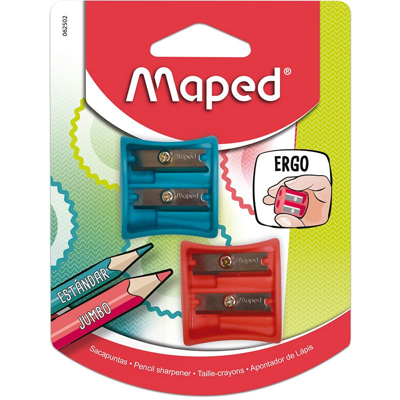 Sacapuntas vivo Maped 1 orificio 2 pieza