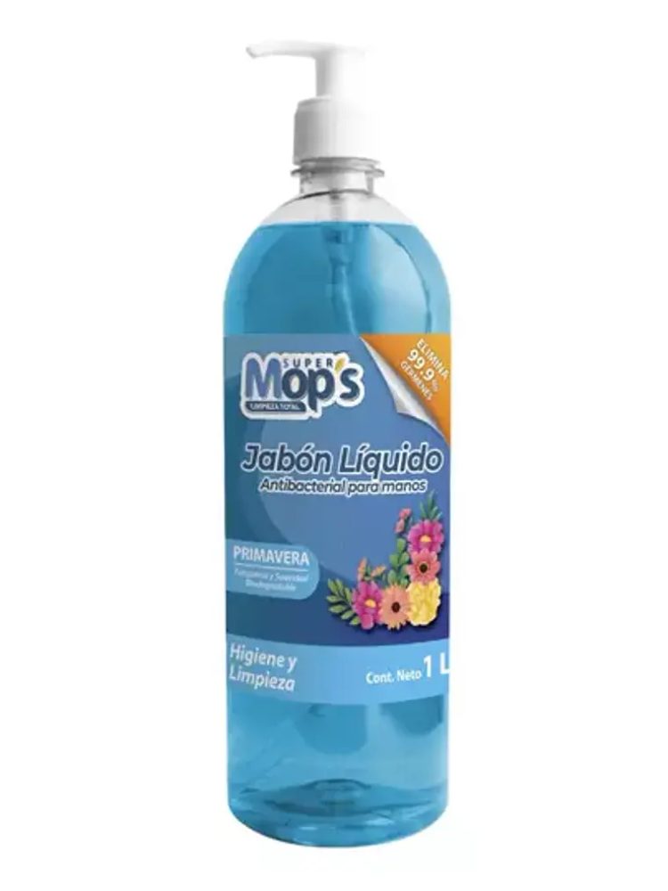 Jabon para manos antibacterial Super mop