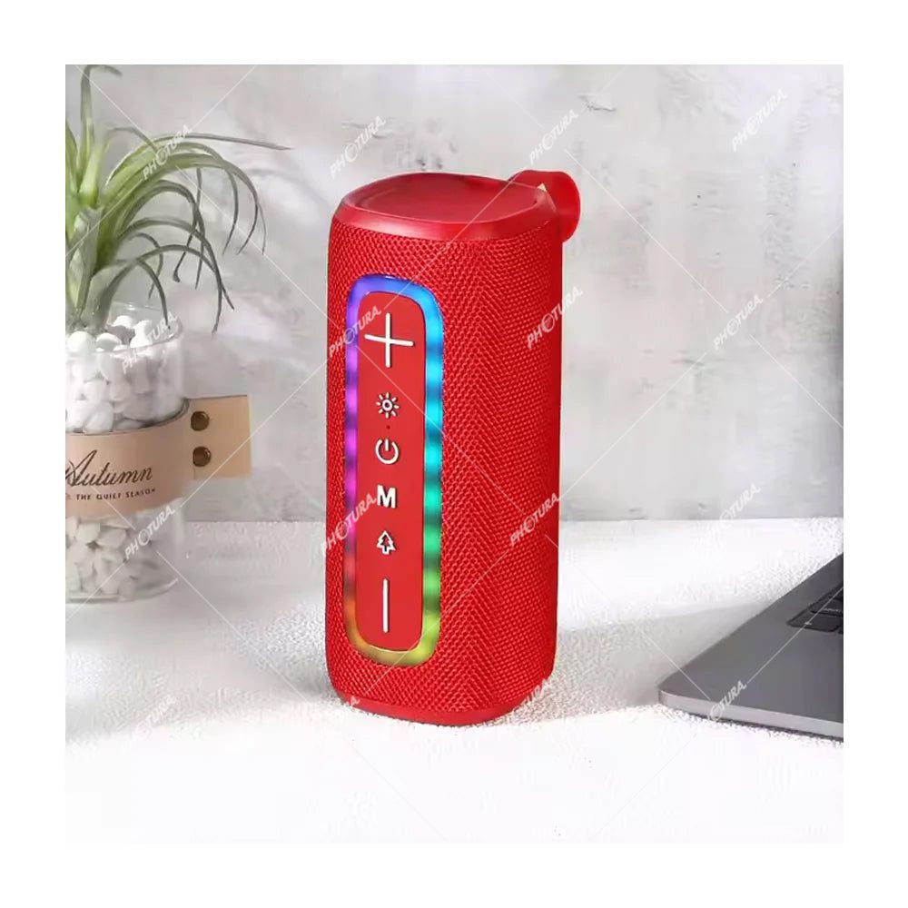 Bocina Bluetooth 360 Rojo, Radio FM, Pue
